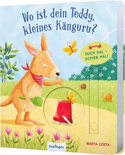 Such mal – schieb mal! : Wo ist dein Teddy, kleines Känguru? von Costa,  Marta, Klee,  Julia