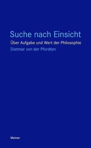 Suche nach Einsicht von Pfordten,  Dietmar von der