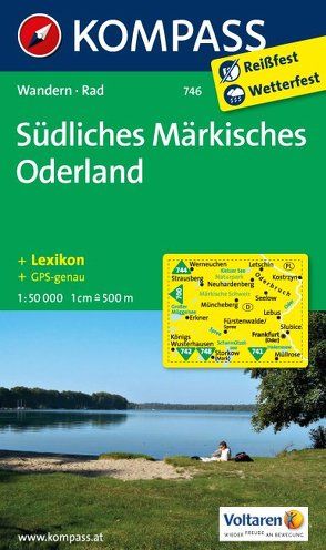 KOMPASS Wanderkarte Südliches Märkisches Oderland von KOMPASS-Karten GmbH