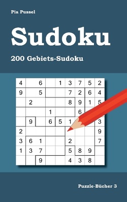 Sudoku 200 Gebiets-Sudoku von Pussel,  Pia