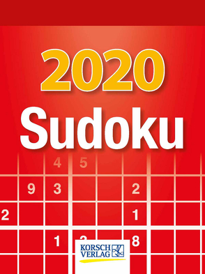 Sudoku 2020 von Korsch Verlag