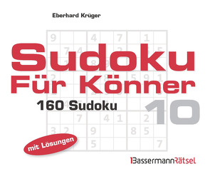 Sudoku für Könner 10 (5 Exemplare à 2,99 €) von Krüger,  Eberhard