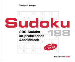 Sudokublock 198 (5 Exemplare à 2,99 €) von Krüger,  Eberhard