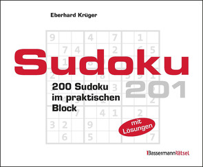 Sudokublock 201 von Krüger,  Eberhard