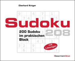 Sudokublock 208 von Krüger,  Eberhard