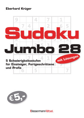 Sudokujumbo 28 von Krüger,  Eberhard