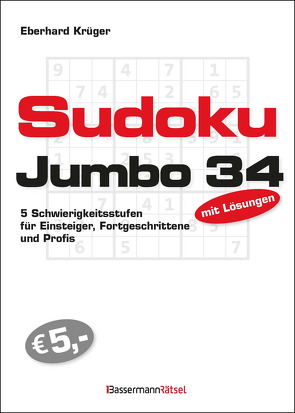 Sudokujumbo 34 von Krüger,  Eberhard