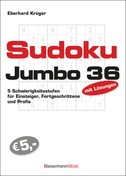 Sudokujumbo 36 von Krüger,  Eberhard