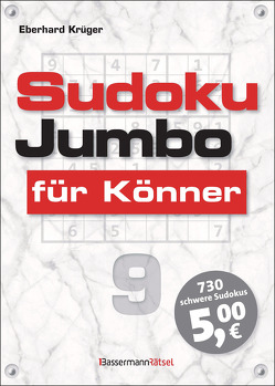 Sudokujumbo für Könner 9 von Krüger,  Eberhard