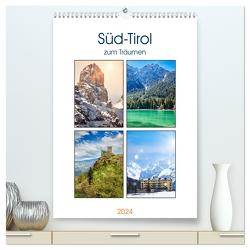 Süd-Tirol zum Träumen (hochwertiger Premium Wandkalender 2024 DIN A2 hoch), Kunstdruck in Hochglanz von Fuchs,  Sven