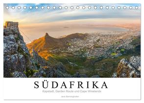 Südafrika: Kapstadt, Garden Route und Cape Winelands (Tischkalender 2024 DIN A5 quer), CALVENDO Monatskalender von Benninghofen,  Jens