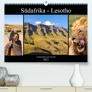 Südafrika – Lesotho (Premium, hochwertiger DIN A2 Wandkalender 2021, Kunstdruck in Hochglanz) von Lehrbach,  Patrick