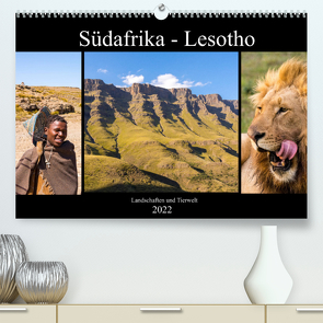 Südafrika – Lesotho (Premium, hochwertiger DIN A2 Wandkalender 2022, Kunstdruck in Hochglanz) von Lehrbach,  Patrick