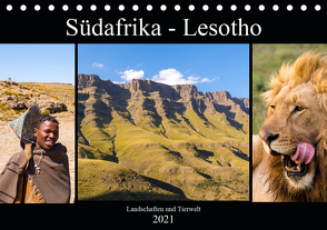 Südafrika – Lesotho (Tischkalender 2021 DIN A5 quer) von Lehrbach,  Patrick