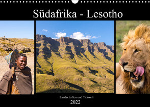 Südafrika – Lesotho (Wandkalender 2022 DIN A3 quer) von Lehrbach,  Patrick