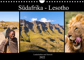 Südafrika – Lesotho (Wandkalender 2022 DIN A4 quer) von Lehrbach,  Patrick