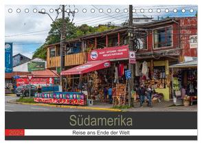 Südamerika – Reise ans Ende der Welt (Tischkalender 2024 DIN A5 quer), CALVENDO Monatskalender von W. Saul,  Norbert