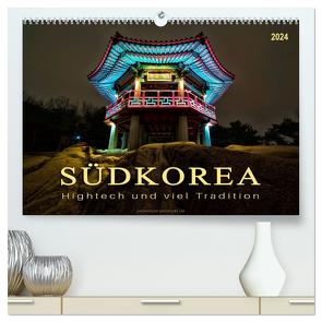 Südkorea – Hightech und viel Tradition (hochwertiger Premium Wandkalender 2024 DIN A2 quer), Kunstdruck in Hochglanz von Roder,  Peter