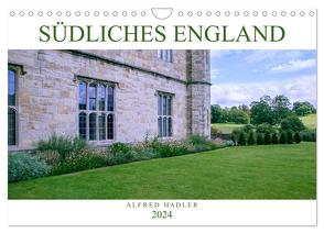 Südliches England (Wandkalender 2024 DIN A4 quer), CALVENDO Monatskalender von Hadler,  Alfred