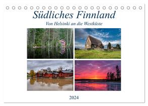 Südliches Finnland (Tischkalender 2024 DIN A5 quer), CALVENDO Monatskalender von Härlein,  Peter