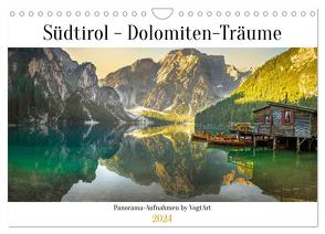 Südtirol – Dolomiten-Träume by VogtArt (Wandkalender 2024 DIN A4 quer), CALVENDO Monatskalender von VogtArt,  VogtArt