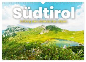 Südtirol – Entlang der italienischen Alpen. (Wandkalender 2024 DIN A3 quer), CALVENDO Monatskalender von SF,  SF