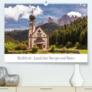 Südtirol – Land der Berge und Seen (Premium, hochwertiger DIN A2 Wandkalender 2023, Kunstdruck in Hochglanz) von Müller,  Harry