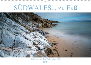 SÜDWALES… zu Fuß (Wandkalender 2021 DIN A2 quer) von Jentschura,  Katja