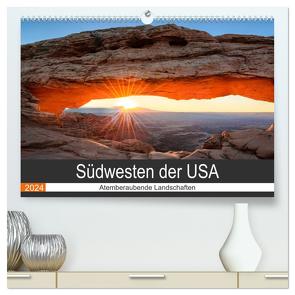 Südwesten der USA – Atemberaubende Landschaften (hochwertiger Premium Wandkalender 2024 DIN A2 quer), Kunstdruck in Hochglanz von Hartmann,  Torsten