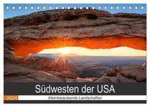 Südwesten der USA – Atemberaubende Landschaften (Tischkalender 2024 DIN A5 quer), CALVENDO Monatskalender von Hartmann,  Torsten