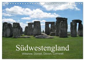 Südwestengland (Wandkalender 2024 DIN A4 quer), CALVENDO Monatskalender von Schmidt,  Reinhard