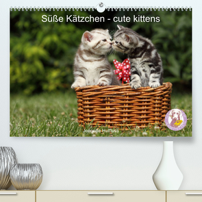 Süße Kätzchen – cute kittens (Premium, hochwertiger DIN A2 Wandkalender 2022, Kunstdruck in Hochglanz) von Hutfluss,  Jeanette