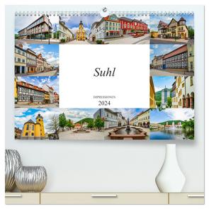 Suhl Impressionen (hochwertiger Premium Wandkalender 2024 DIN A2 quer), Kunstdruck in Hochglanz von Meutzner,  Dirk