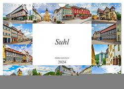 Suhl Impressionen (Wandkalender 2024 DIN A4 quer), CALVENDO Monatskalender von Meutzner,  Dirk Suhl Impressionen (Wandkalender 2024 DIN A4 quer), CALVENDO Monatskalender von Meutzner,  Dirk