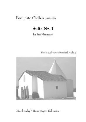 Suite Nr. 1 für drei Klarinetten von Chelleri,  Fortunato, Kösling,  Bernhard