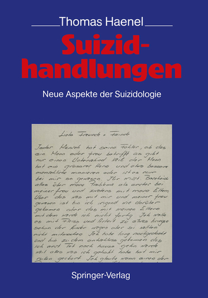 Suizidhandlungen von Haenel,  Thomas, Pöldinger,  W.