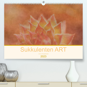 Sukkulenten ART (Premium, hochwertiger DIN A2 Wandkalender 2023, Kunstdruck in Hochglanz) von Madalinski,  Anne