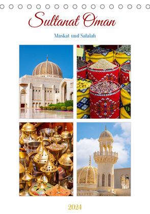 Sultanat Oman – Maskat und Salalah (Tischkalender 2024 DIN A5 hoch) von Schwarze,  Nina