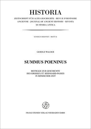 Summus Poeninus von Walser,  Gerold