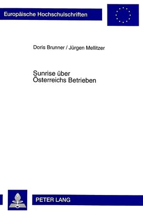 Sunrise über Österreichs Betrieben von Brunner,  Doris, Mellitzer,  Jürgen