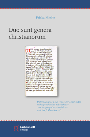 Duo sunt genera christianorum von Mielke,  Priska