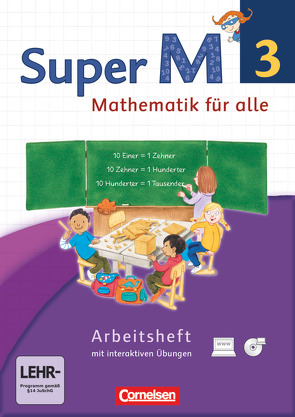 Super M – Mathematik für alle – Westliche Bundesländer – Neubearbeitung – 3. Schuljahr von Manten,  Ursula, Ranft,  Ariane, Viseneber,  Gabriele