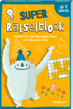 Super Rätselblock ab 11 Jahren. Geheimcodes, Zahlenpyramiden, Kakuro und viele andere Rätsel von Heine,  Stefan