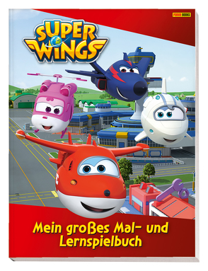 Super Wings: Mein großes Mal- und Lernspielbuch von Panini