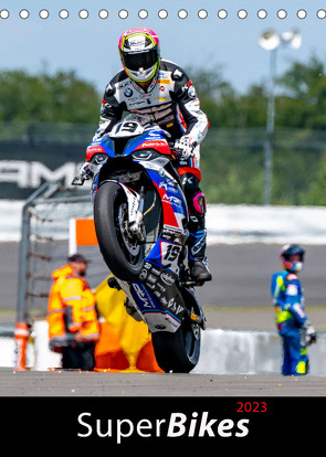 SuperBikes (Tischkalender 2023 DIN A5 hoch) von Wilczek & Michael Schweinle,  Dieter-M.