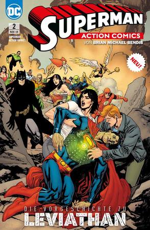 Superman: Action Comics von Andreyko,  Marc, Bendis,  Brian Michael, Epting,  Steve, Ferreira,  Julio, Fraction,  Matt, Heiss,  Christian, Lieber,  Steve, Pansica,  Eduardo, Paquette,  Yanick, Perkins,  Mike, Rucka,  Greg