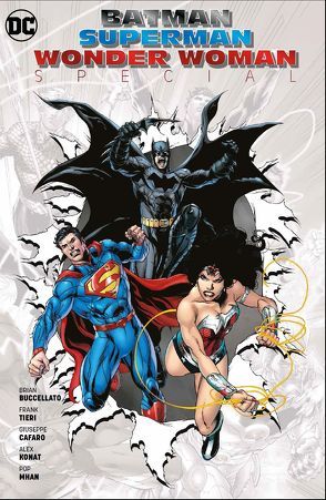 Superman/Batman/Wonder Woman Special von Buccellato,  Brian, Cafaro,  Guiseppe, Heiss,  Christian, Konat,  Alex, Tieri,  Frank