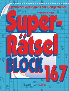 Superrätselblock 167 von Krüger,  Eberhard