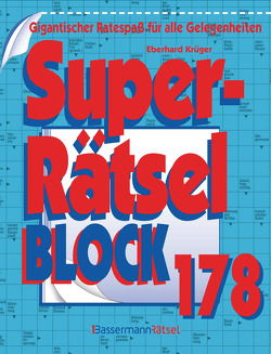 Superrätselblock 178 (5 Exemplare à 3,99 €) von Krüger,  Eberhard