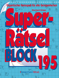 Superrätselblock 195 von Krüger,  Eberhard